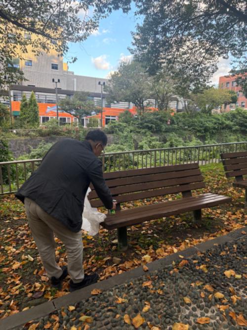 이도공원 쓰레기 수거