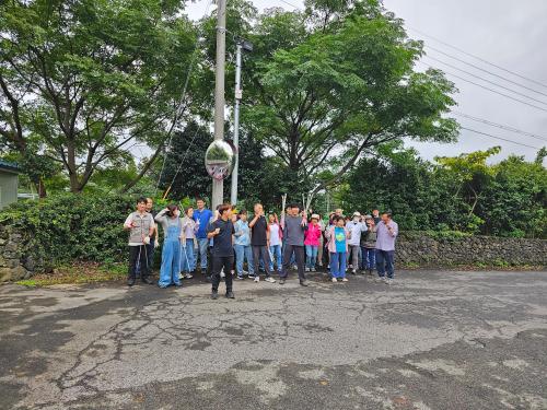 아라둘레길 환경정화