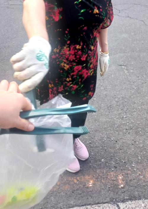 퇴근길 가족 플로깅